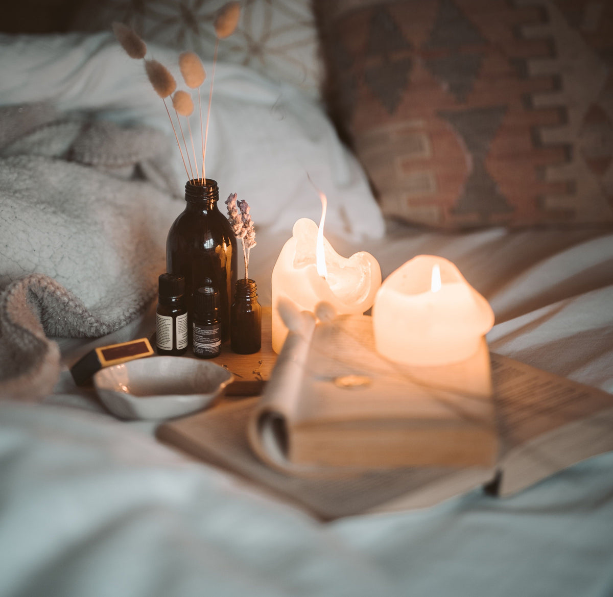 Best candles for the bedroom — what scents actually work for sleep