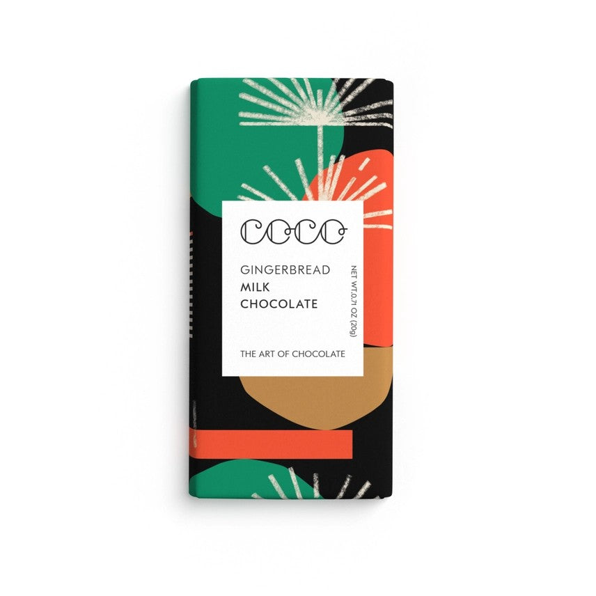 Mini Chocolate Bar- Gingerbread Milk - 20g