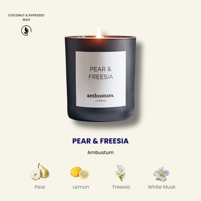 Pear and Freesia